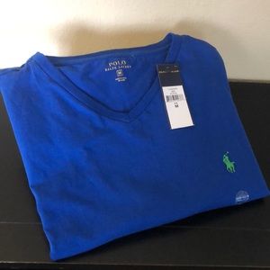 Polo V Neck tee shirt